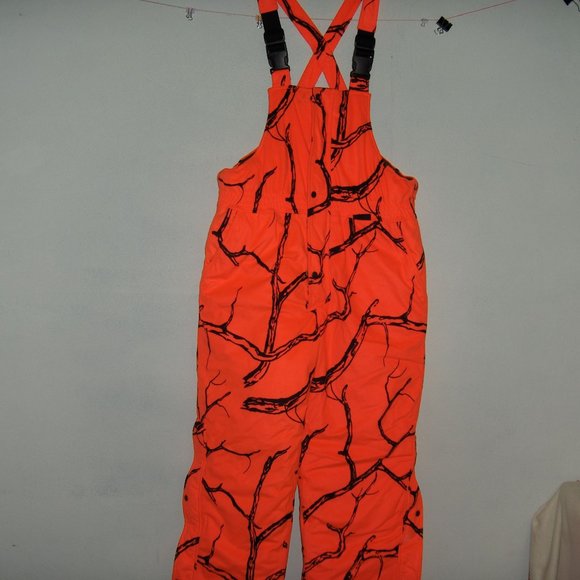 Gamehide Other - Gamehide Blaze Orange Bibs, M, Measure 38" W 29" I